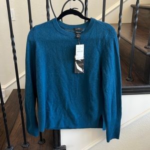 Blue Cashmere Sweater